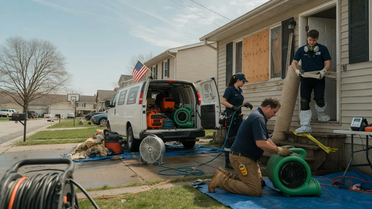 Water Damage Restoration in Royal Oak, MD near me